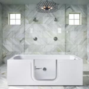 Lay Down Acrylic walk-in tub